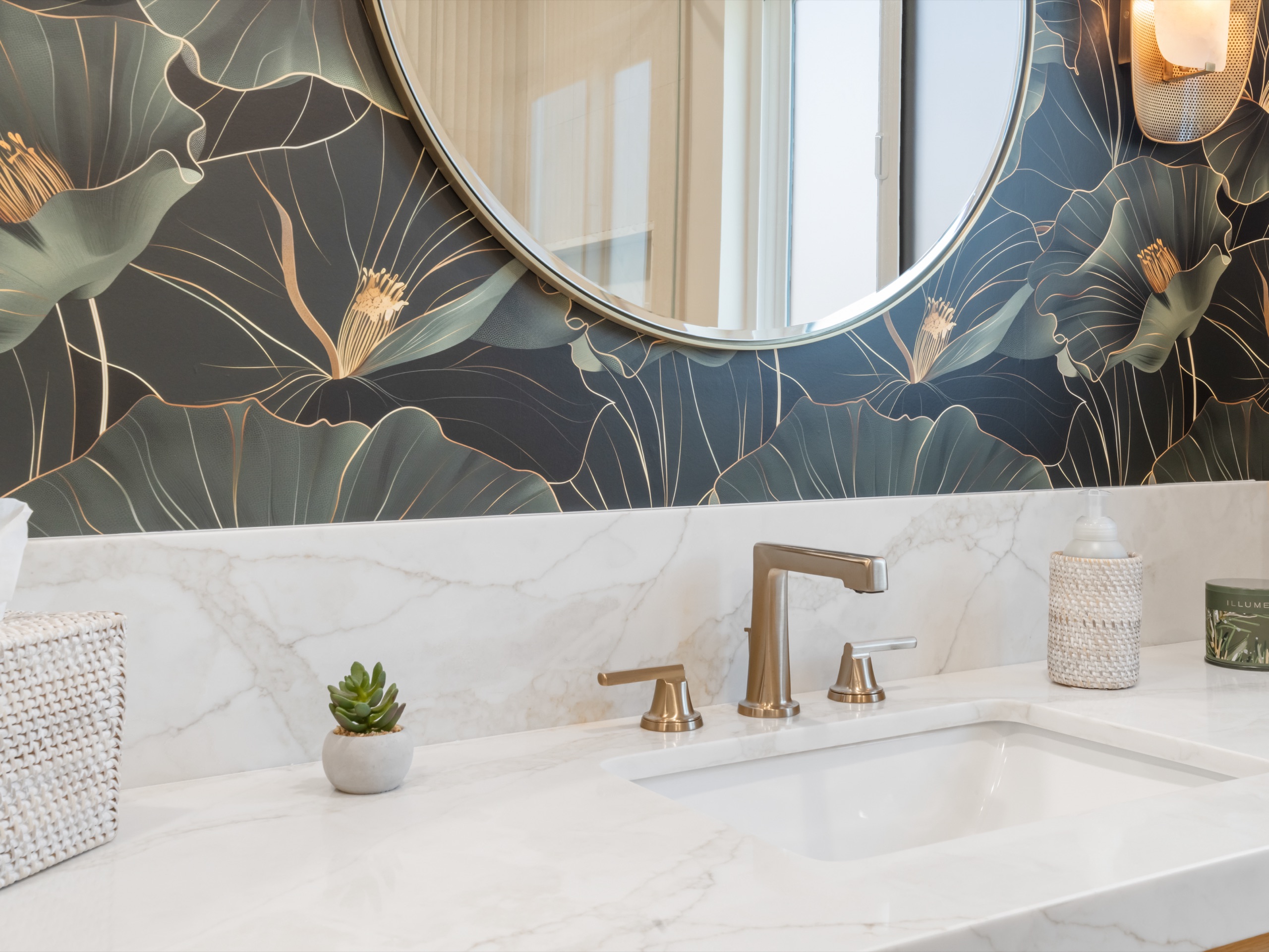 Westchester primary bath — 5blox Interior Design