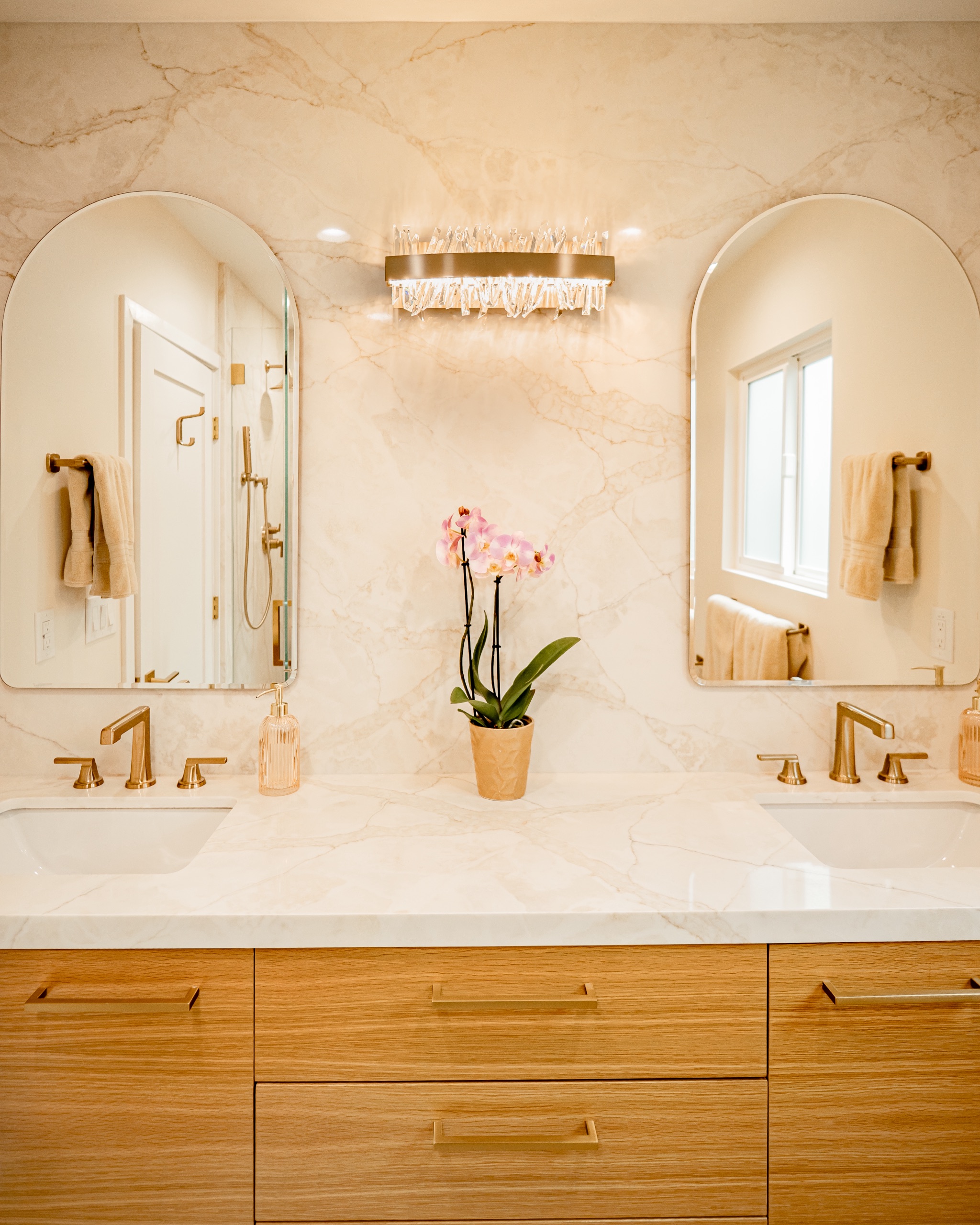 Westchester primary suite — 5blox Interior Design